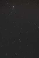 Komet 12P/Pons-Brooks mit M31