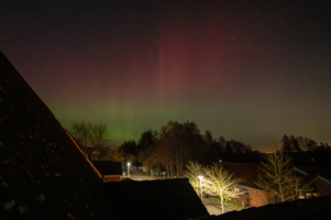 Nordlichter ueber Buxtehude