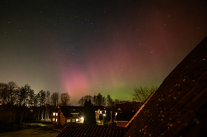 Nordlichter ueber Buxtehude