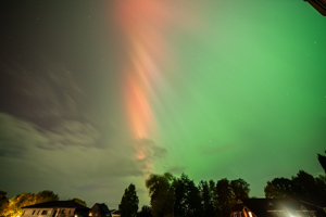 Nordlichter ueber Buxtehude