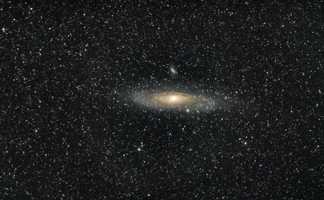 Andromeda-Galaxie am 20. September 2020