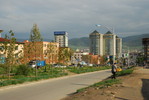In den Straßen von Ulaan Baatar